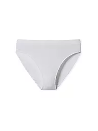 SCHIESSER | Rio Slip gris jaspeado | Blanco
