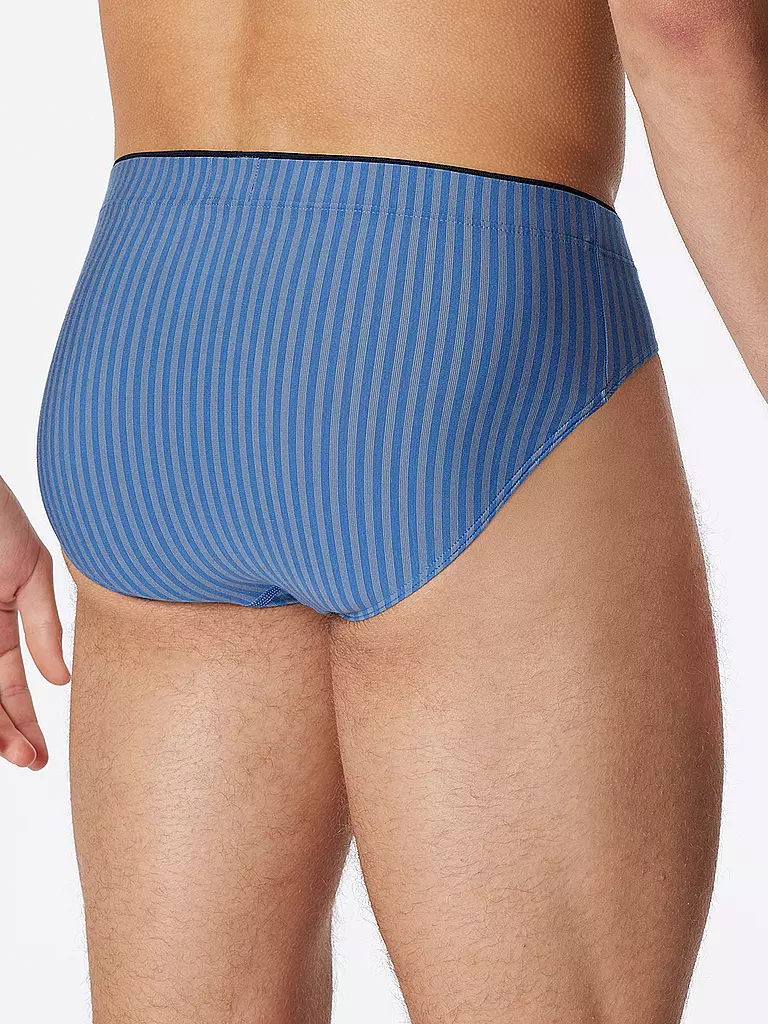 SCHIESSER | Slip atlantikblau  | Azul