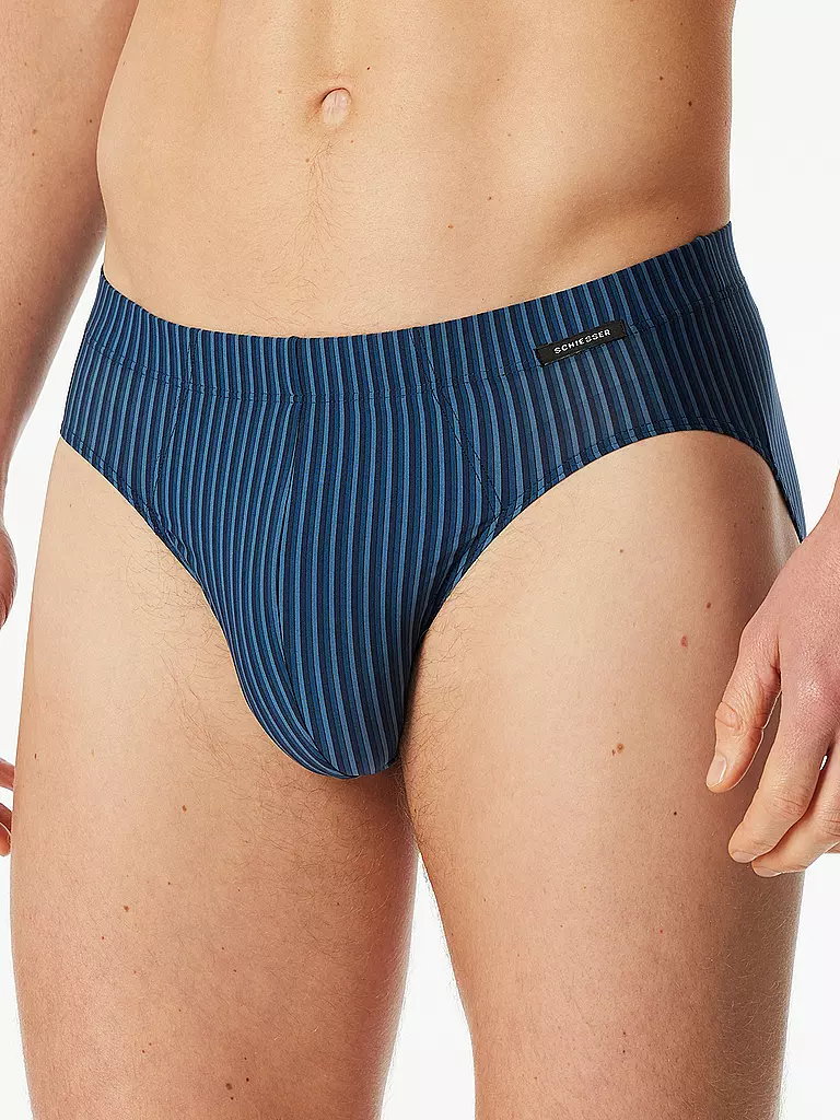 SCHIESSER | Slip azul | 