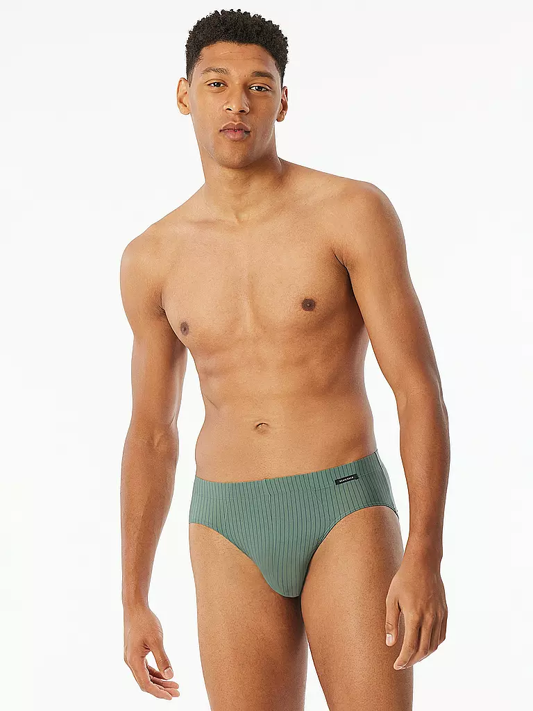 SCHIESSER | Slip khaki | Oliva