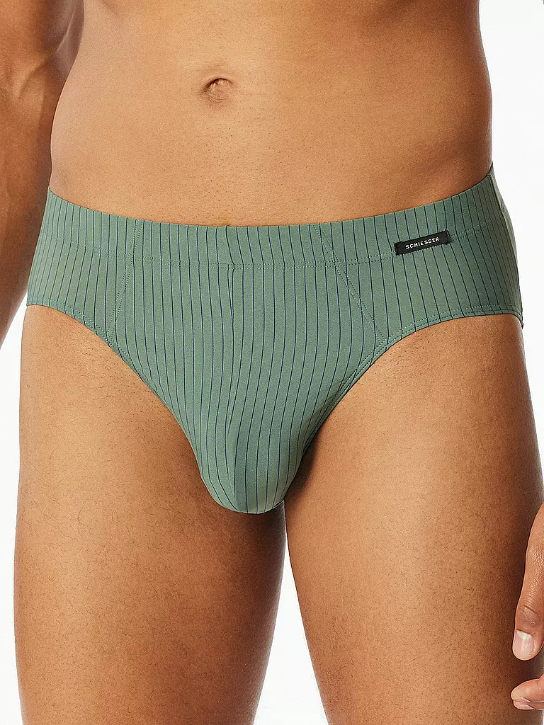SCHIESSER | Slip khaki | Oliva