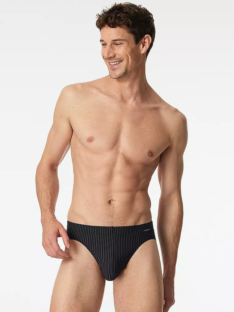 SCHIESSER | Slip negro | Negro
