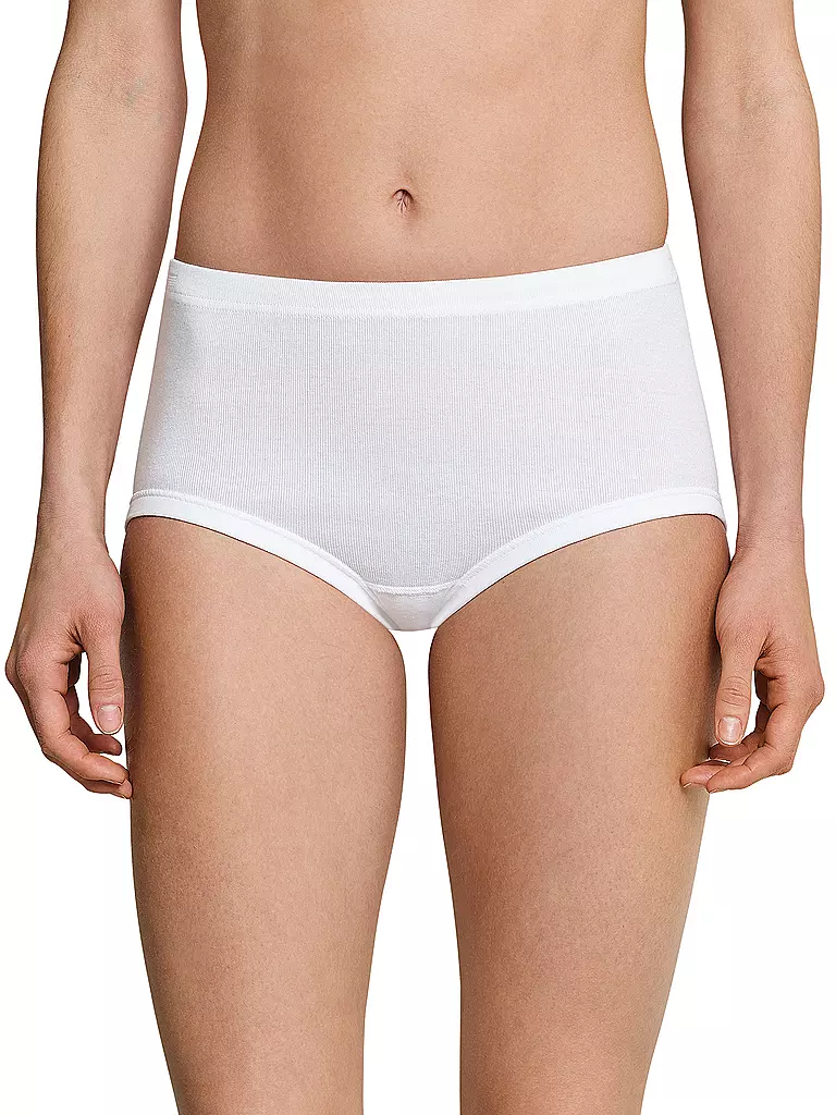 SCHIESSER | Slip paquete de 2 blanco | 