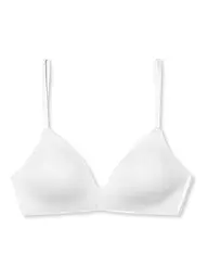 SCHIESSER | Sujetador sin aros INVISIBLE SOFT negro | Blanco