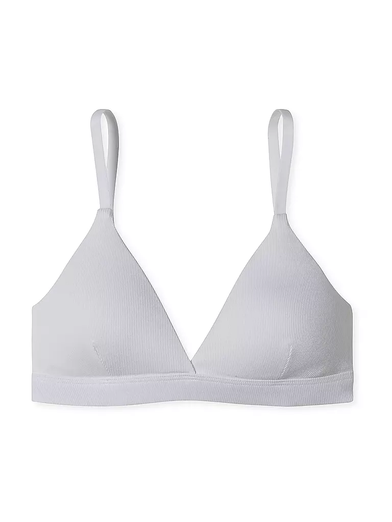 SCHIESSER | Sujetador blanco con almohadillas extraíbles | Blanco
