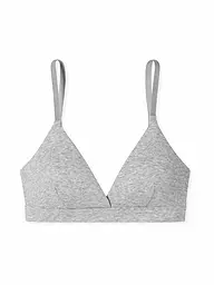 SCHIESSER | Sujetador blanco con almohadillas extraíbles | Gris claro