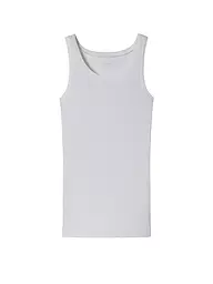SCHIESSER | Top - Camiseta interior gris jaspeado | Blanco