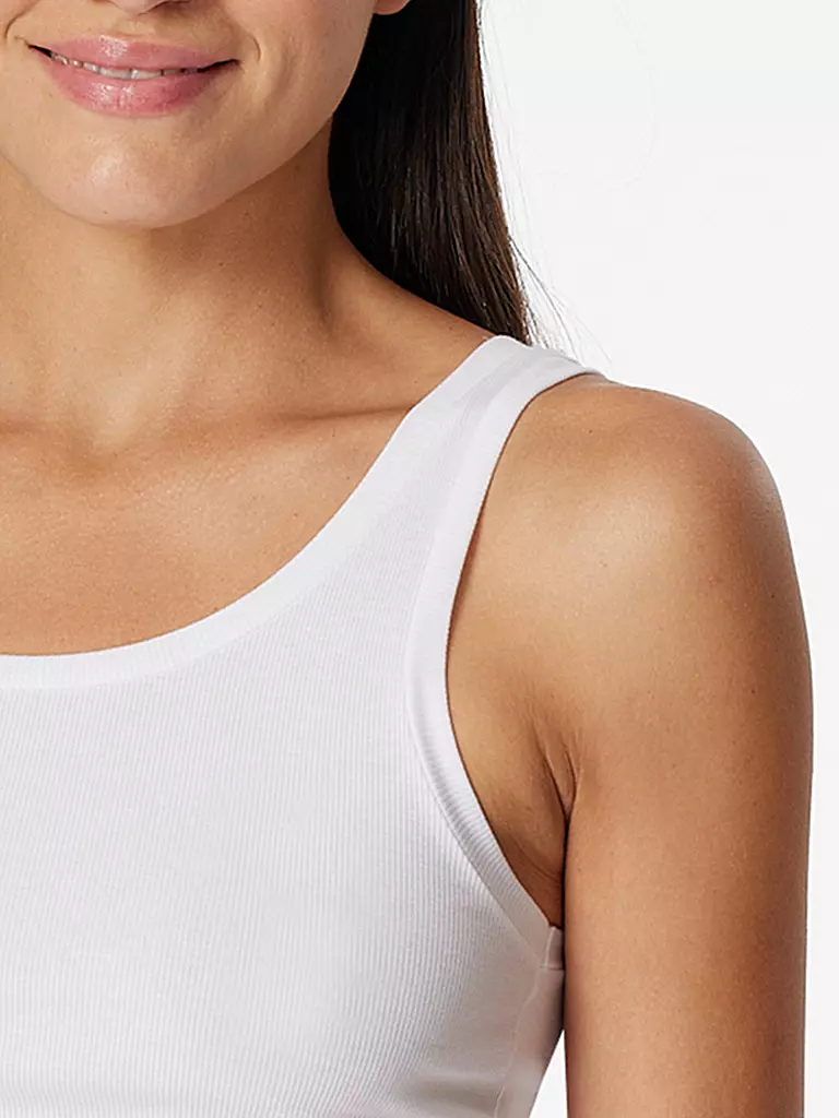 SCHIESSER | Top - Camiseta interior blanca | 