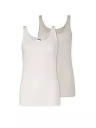 SCHIESSER | Top paquete de 2 surtido 4 | Beige