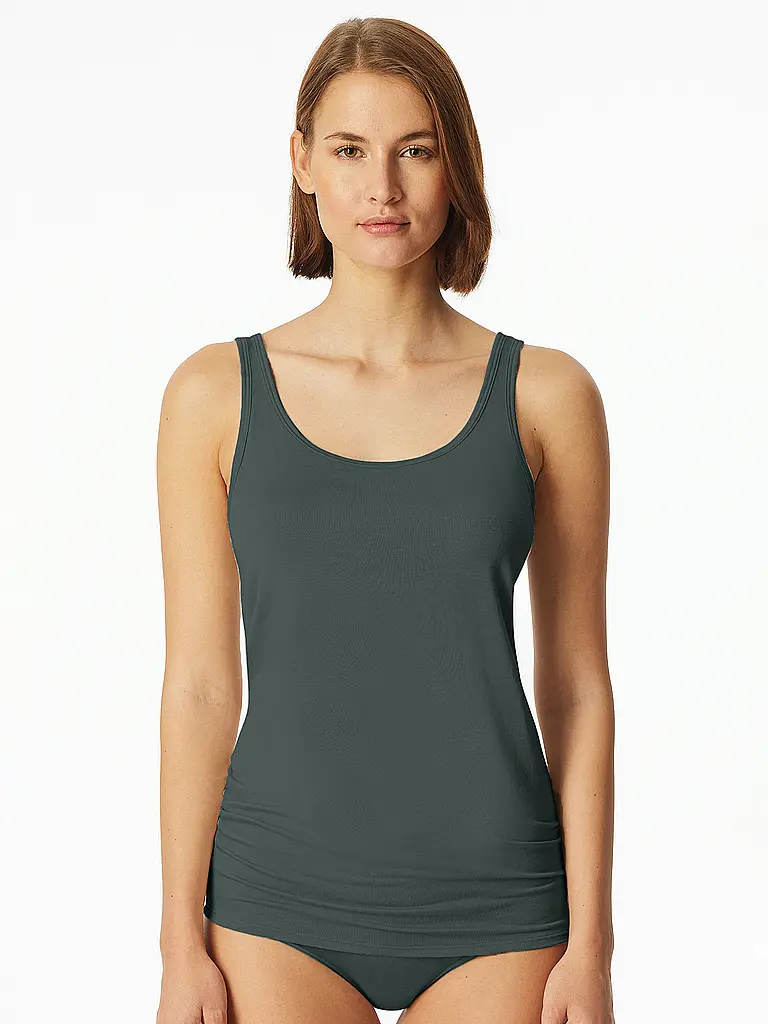 SCHIESSER | Top Paquete de 2 | Verde