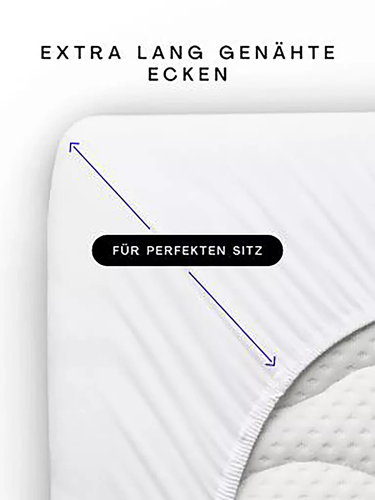 SCHLAFGUT | Sábana bajera ajustable de punto PURE 120x200cm Amarillo Claro M | Amarillo