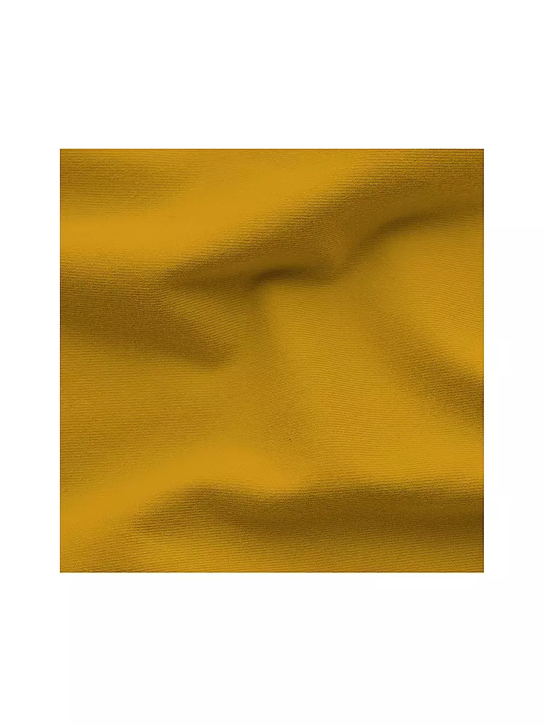 SCHLAFGUT | Sábana bajera ajustable de punto PURE 140x200cm Amarillo Intenso L | Amarillo