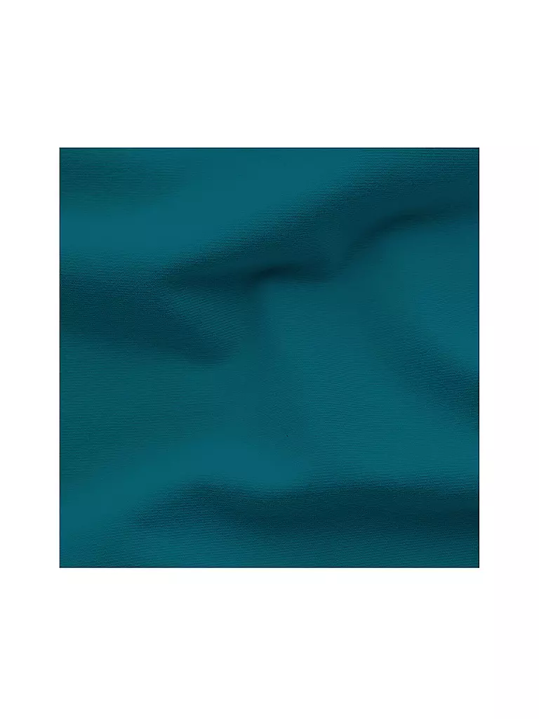 SCHLAFGUT | Sábana bajera ajustable de punto PURE 140x200cm Petrol Deep L | Petróleo
