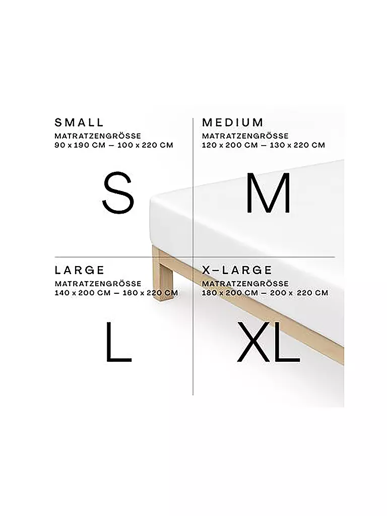 SCHLAFGUT | Sábana bajera ajustable de punto PURE 90x200cm Grey Deep S |