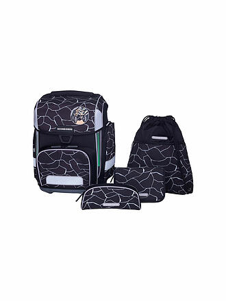 SCHNEIDERS | Set de mochila escolar Ergolite 9 piezas Dark Hunter