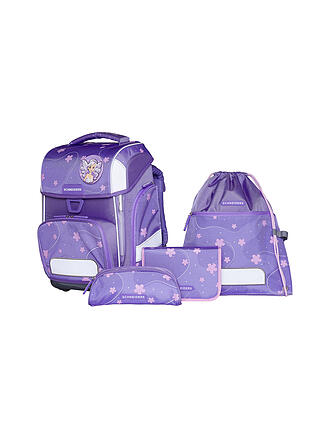 SCHNEIDERS | Set de mochila escolar Ergolite 9 piezas Flowery