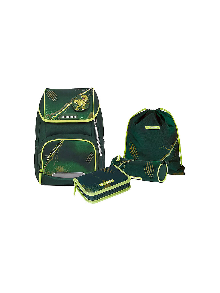 SCHNEIDERS Set de Mochila Escolar Ergojet 6 Piezas Dino