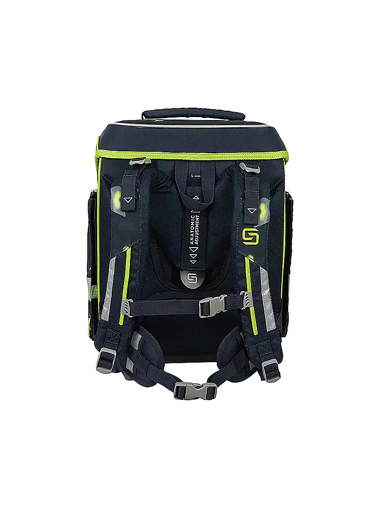 SCHNEIDERS | Schultaschen Set Ergolite 9tlg  Black Outer Space  | Multicolor