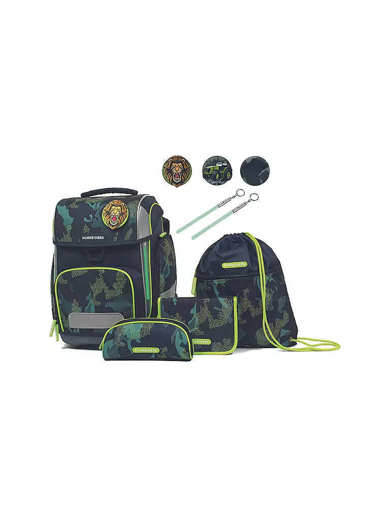 SCHNEIDERS | Schultaschen Set Ergolite 9tlg  | Multicolor