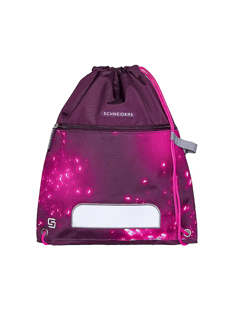 SCHNEIDERS | Set de mochila escolar Ergolite 9 piezas Anna Maria Damm Berry Cosmos | Baya