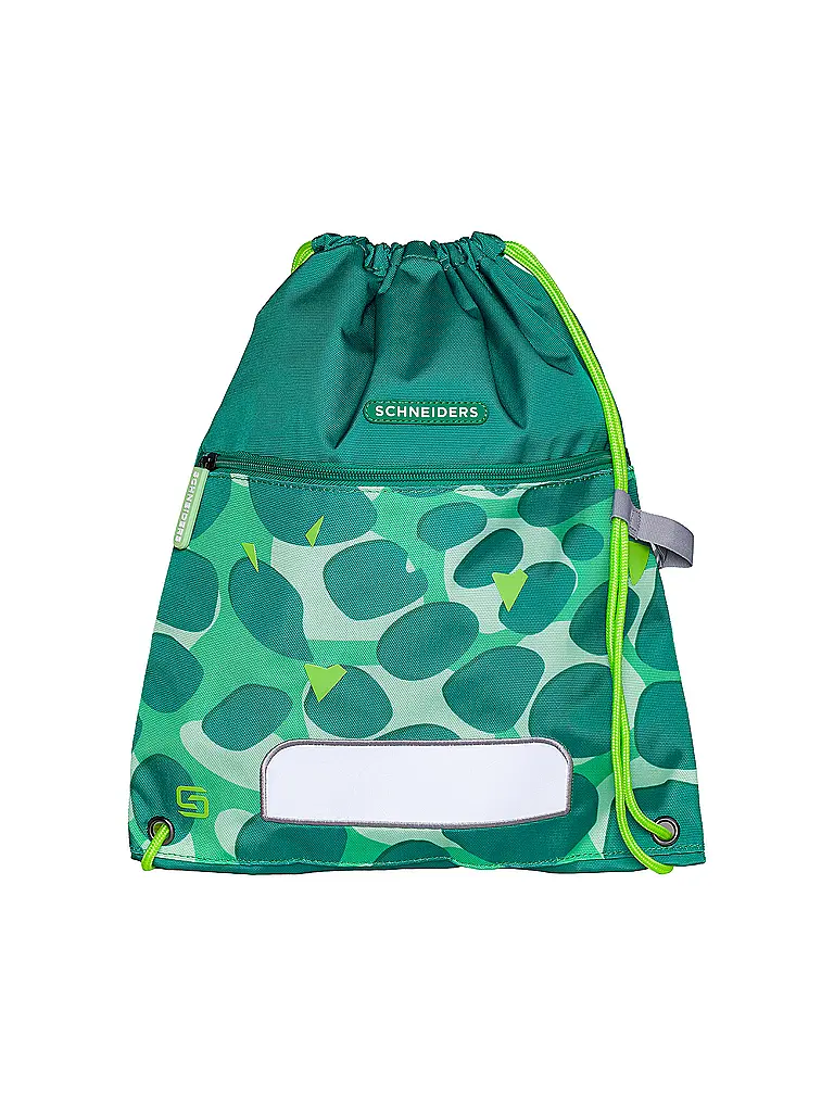 SCHNEIDERS | Set de mochila escolar Ergolite 9 piezas Anna Maria Damm Dino Dance | Verde