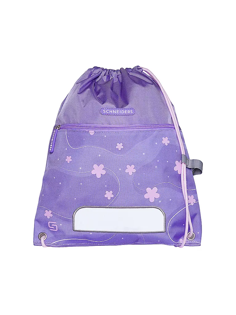 SCHNEIDERS | Set de Mochila Escolar Ergolite 9 piezas Anna Maria Damm Flowery | Lila