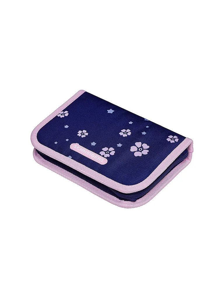 SCHNEIDERS | Set de mochila escolar Ergolite 9 piezas Blue Bloom | Azul