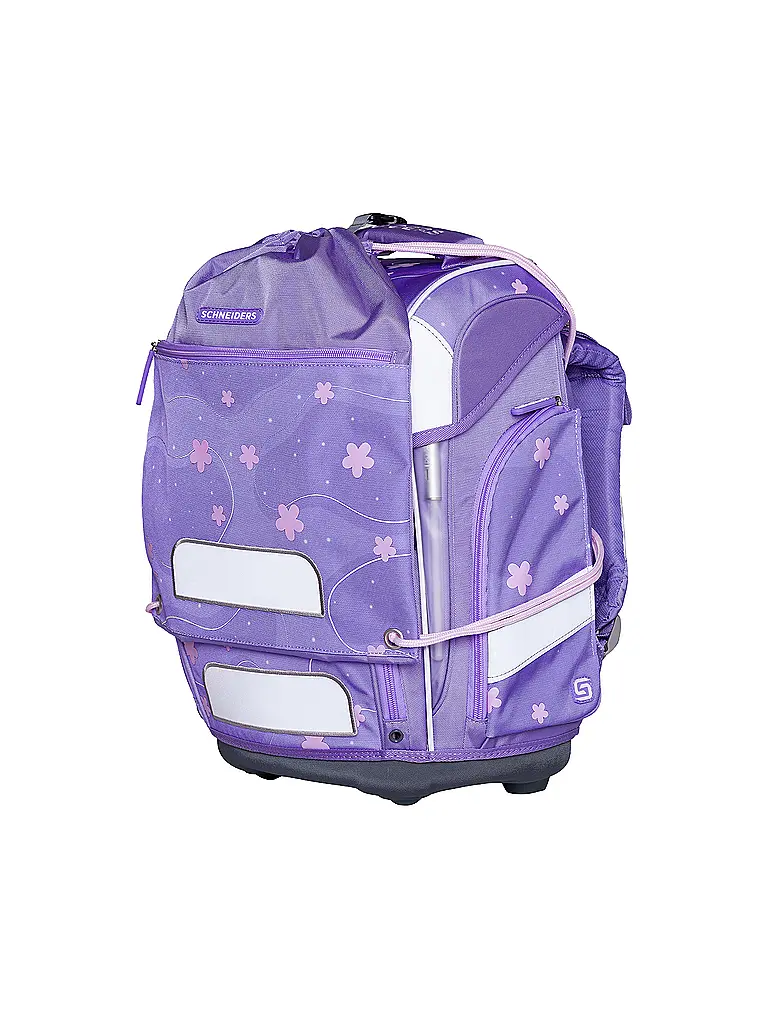 SCHNEIDERS | Set de mochila escolar Ergolite 9 piezas Flowery | 