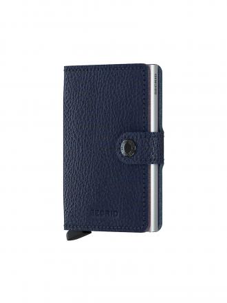 SECRID | Geldbörse - Miniwallet Vegetable Tanned blue-silver