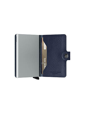 SECRID | Geldbörse - Miniwallet Vegetable Tanned blue-silver