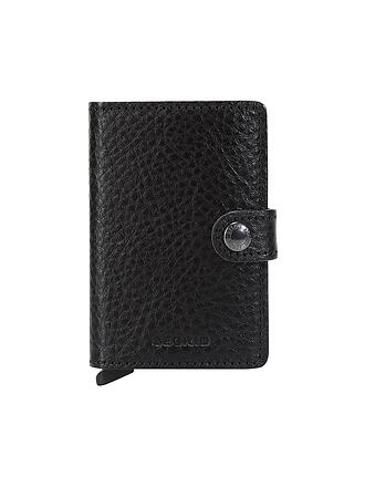 SECRID | Billetera - Miniwallet Vegetable Tanned Black/Black