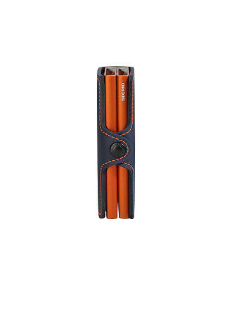 SECRID | Twinwallet MATTE azul noche-naranja