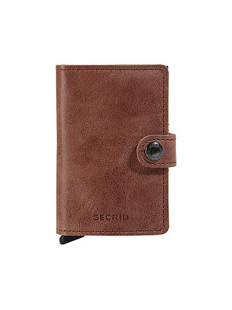 SECRID | Billetera - Miniwallet VINTAGE MINI Cognac Brown