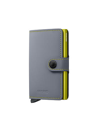SECRID | Billetera - Miniwallet Matte Mini Grey&Lime
