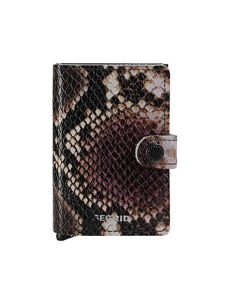 SECRID | Cartera - Miniwallet Serpent Animal Prints Purpel