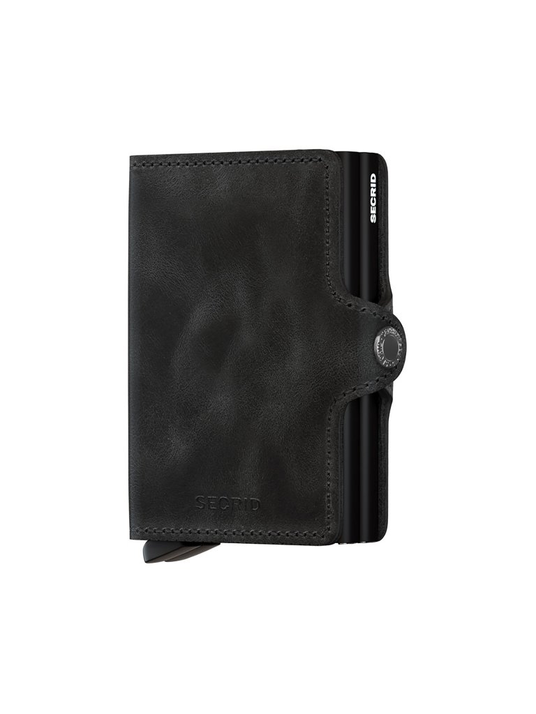 SECRID Billetera - Twinwallet Vintage Twin Black negro