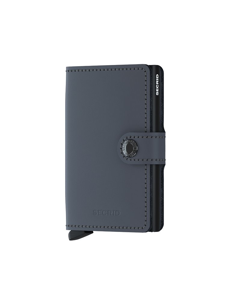 SECRID Billetera - Miniwallet Matte Mini Night Blue azul oscuro