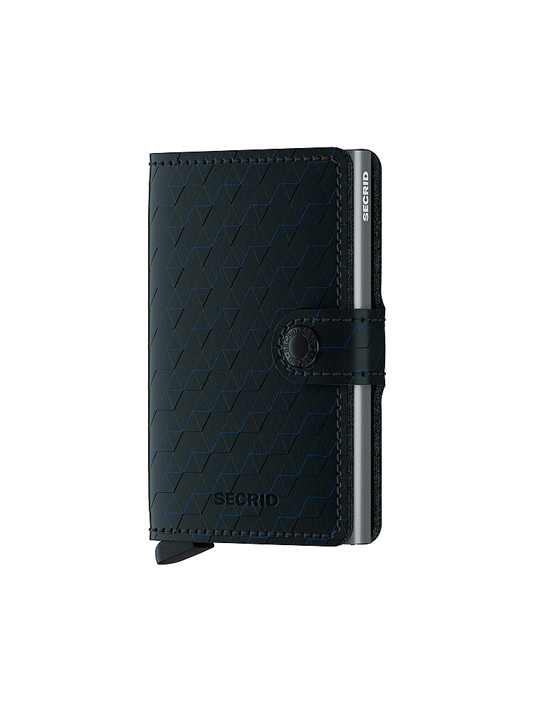 SECRID Billetera - Miniwallet Optical Mini Black Titanium negro