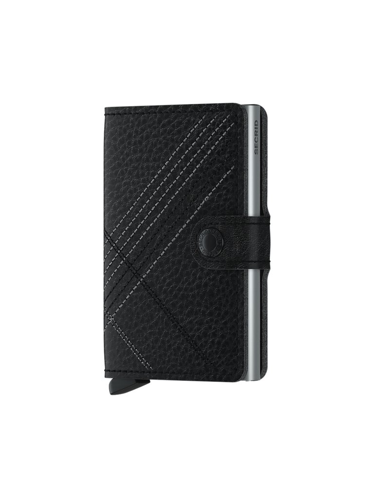 SECRID Billetera - Miniwallet Linea Mini Black negro
