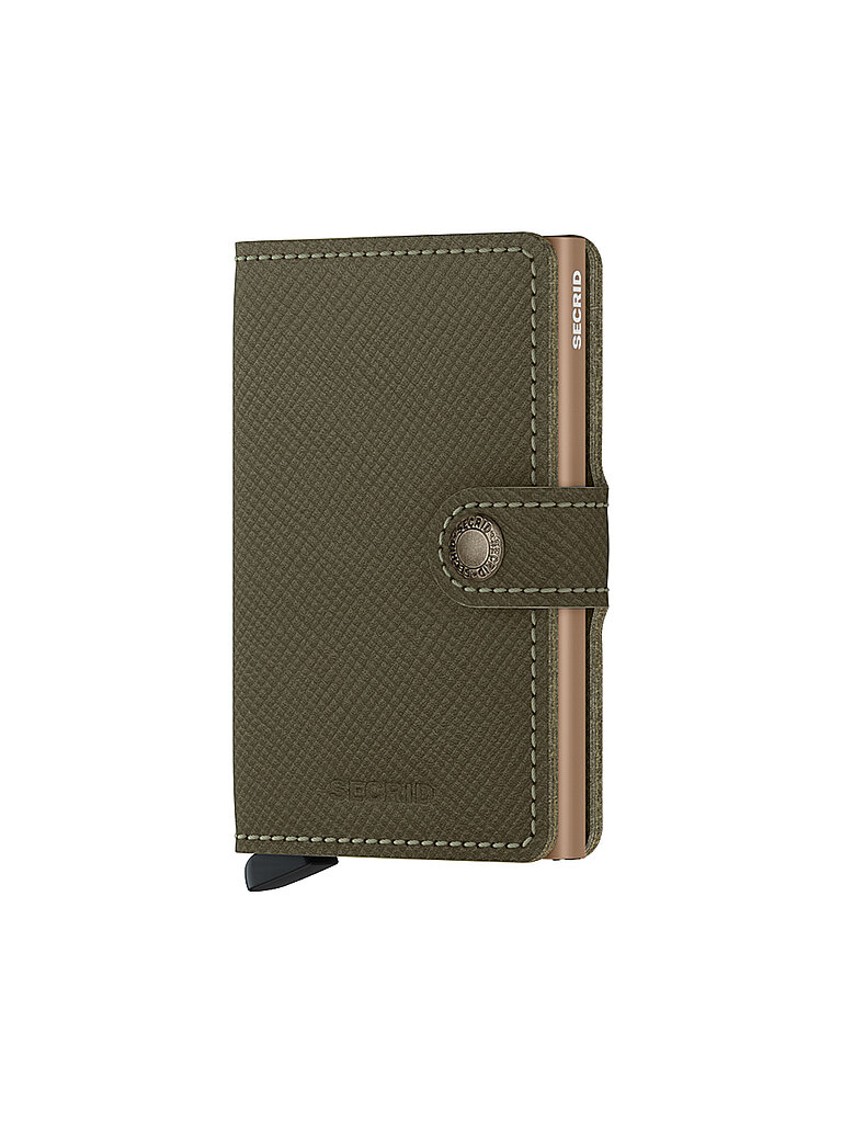 SECRID Billetera - Miniwallet Saffiano Olive oliva