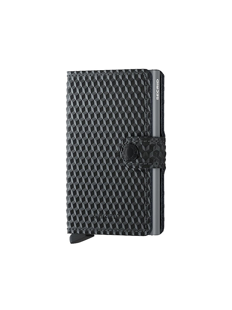 Secrid Cartera - Miniwallet Cubic black-titanium negro