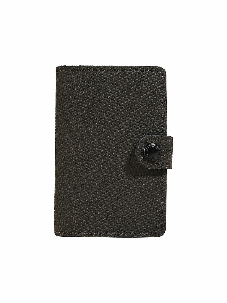 Geldbörse - Miniwallet Carbon khaki oliva