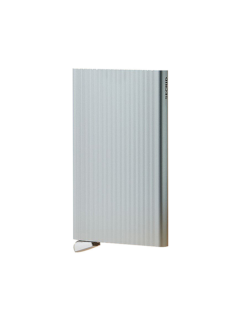 Cartera PREMIUM CARDPROTECTOR + FLUTED Silver plata