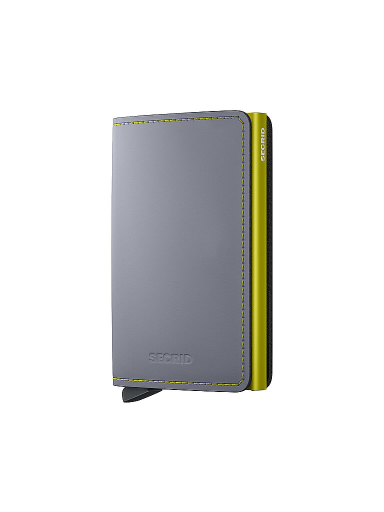 Secrid Cartera - Slimwallet gris mate y lima gris