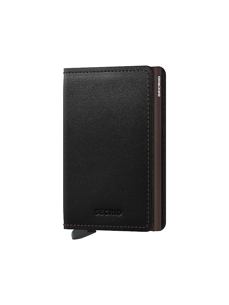 Secrid Cartera - Slimwallet Original negro-marrón negro
