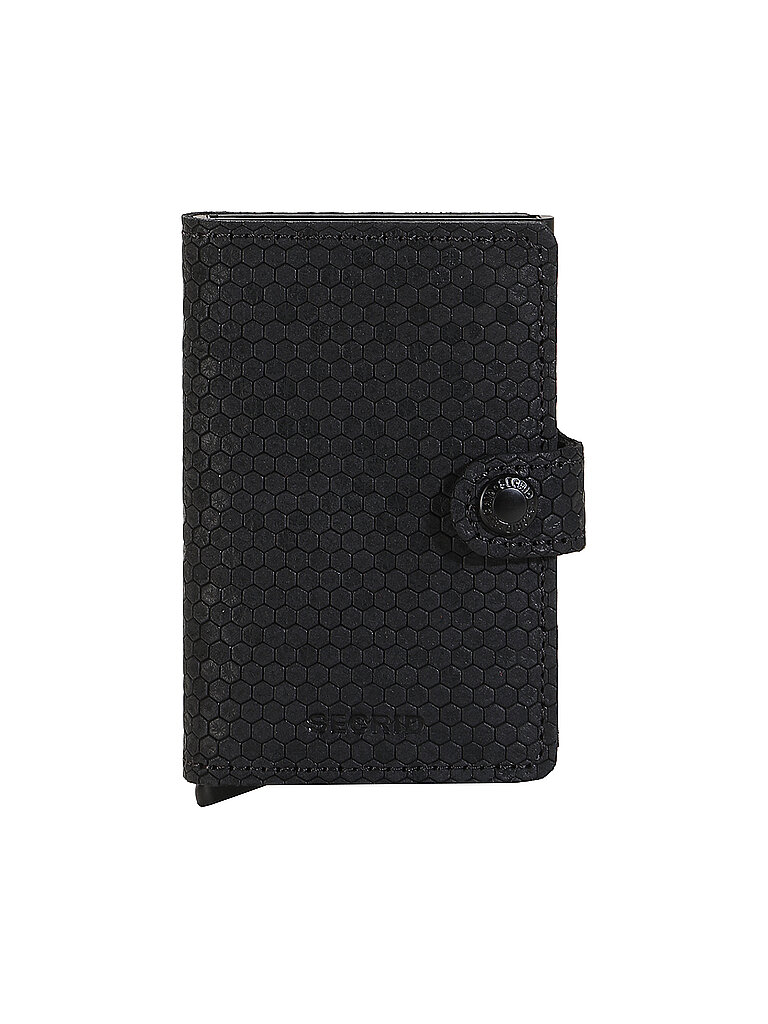 Geldbörse - Miniwallet Hexagon black negro