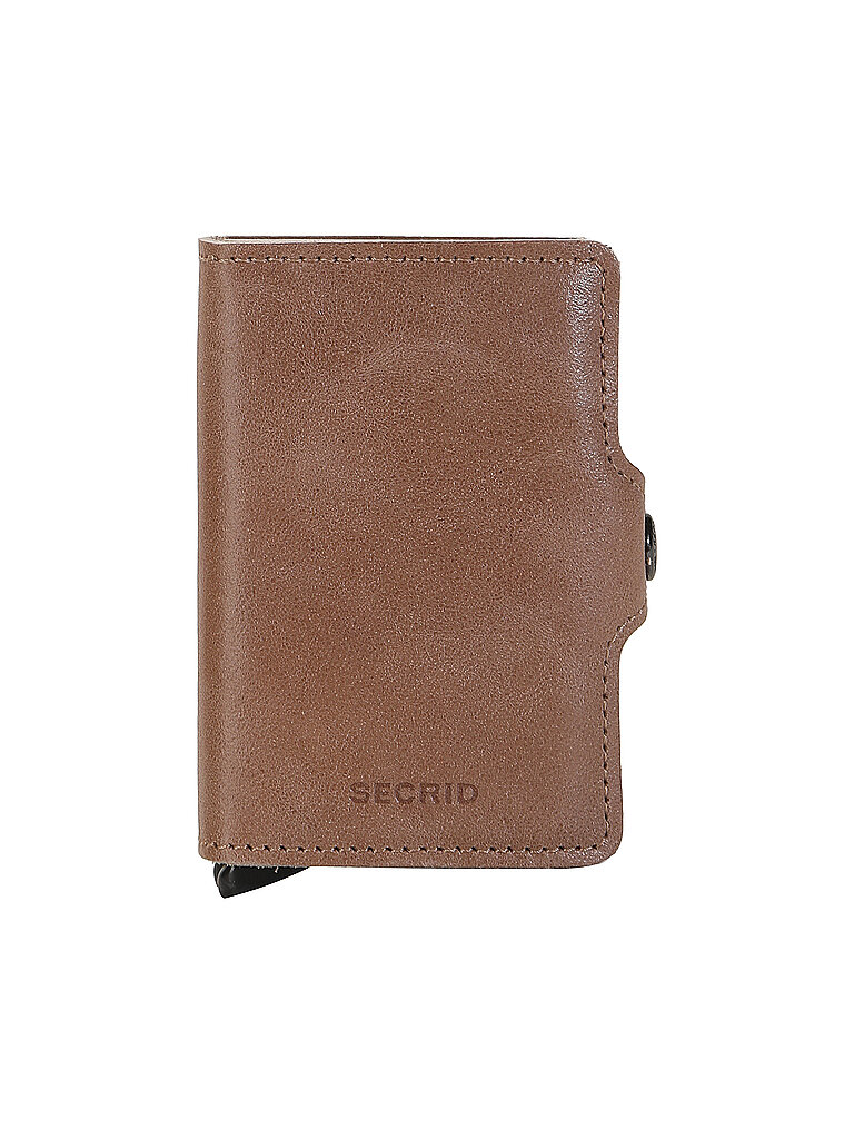 Cartera - Twinwallet Vintage taupe marrón claro