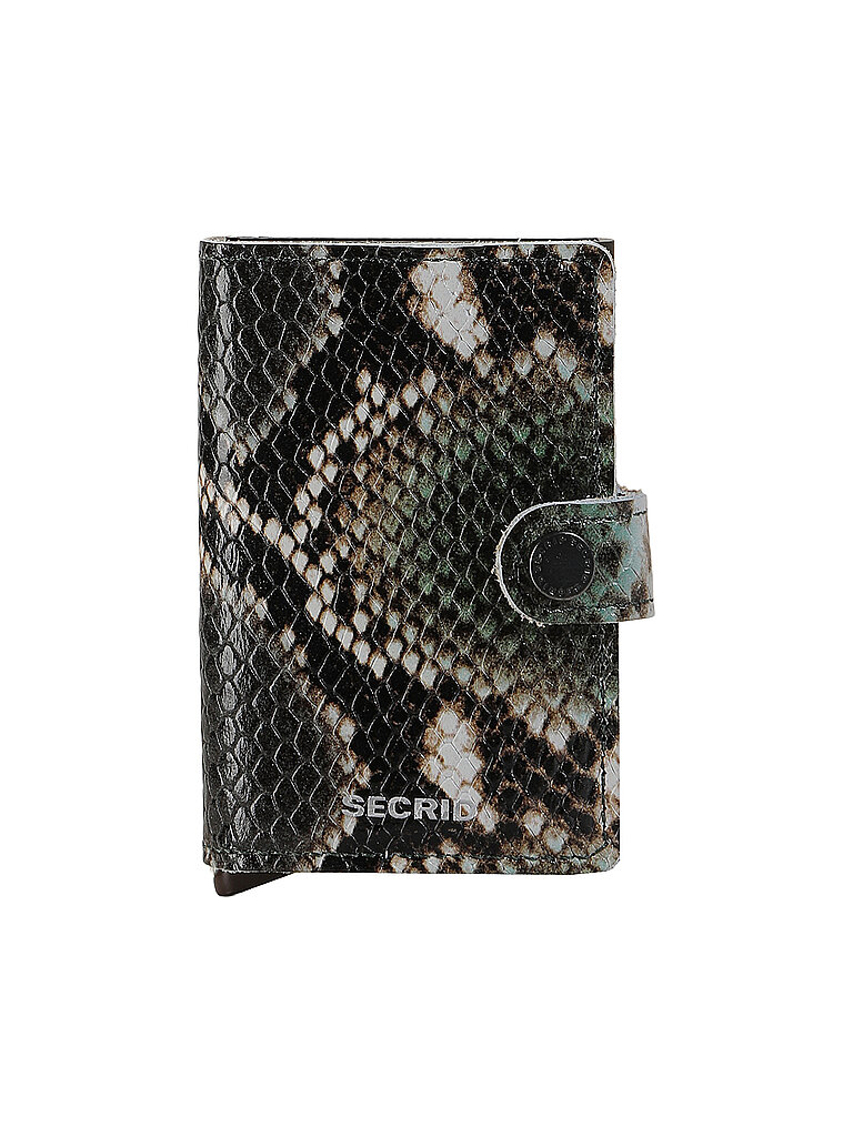 Secrid Geldbörse - Miniwallet Serpent Animal Prints Green verde
