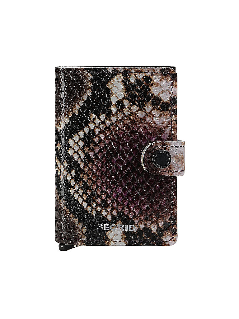 Secrid Geldbörse - Miniwallet Serpent Animal Prints Purpel baya