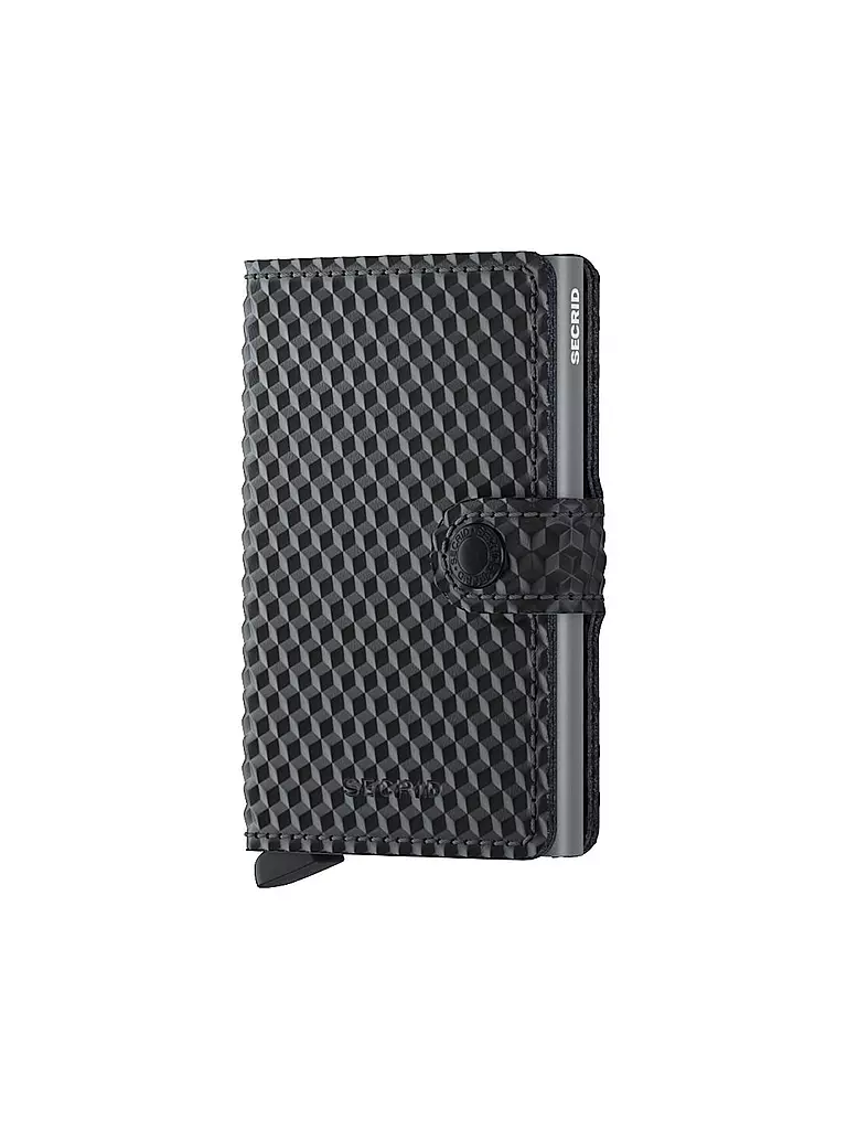 SECRID | Billetera - Miniwallet CUBIC | Negro